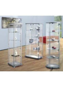 EXPOLINE Steklena vitrina - okrogla