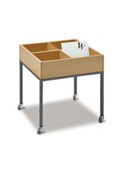 Korito za slikanice, okrogle noge, 520mm