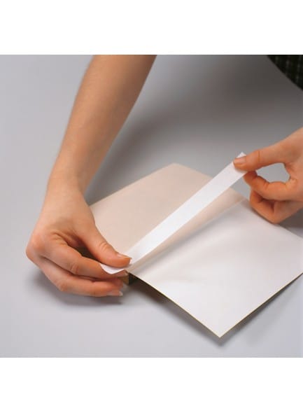 Filmoplast P90 - papirni beli trak