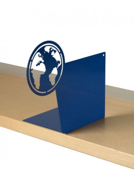 Kovinski opornik ZEMLJA, moder