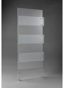 Prozorno stojalo, 4 predali