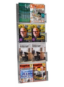 Prozorno stojalo, 4 predali