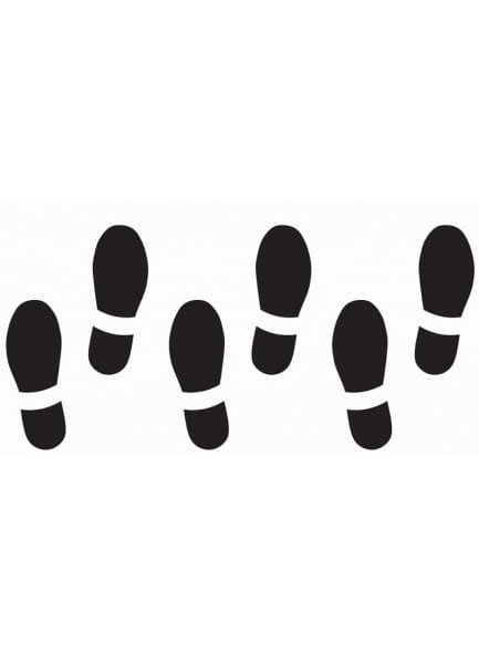 Obrisi stopal, manjši