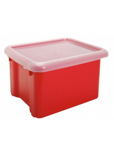 PVC škatla za transport, rdeča