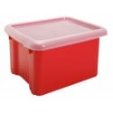 PVC škatla za transport, rdeča