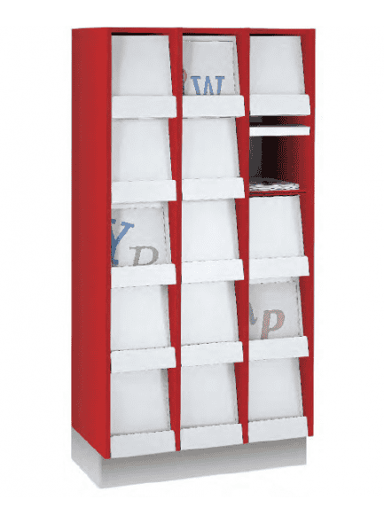 KW, Omara s PVC vratci (6 - 24 boksov)