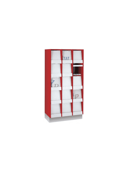 AS, Omara z akrilnimi vratci (6 - 24 boksov)