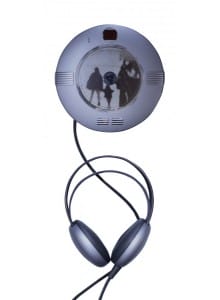 DISCIS, 1 CD player, 1 slušalke