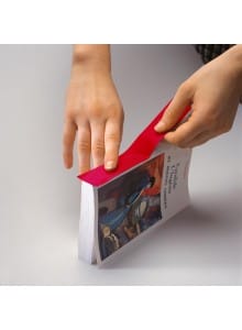 Tekstilni barvni trak na papirni podlagi - 50mm x 10m, rdeč