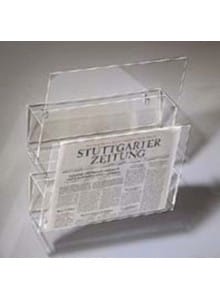 PVC stenski nosilec za časopise