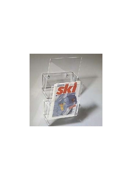 PVC stenski nosilec za revije